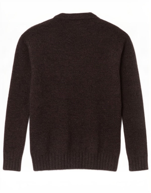 Pulover cardigan Jack Wills pentru femei UK 10 Small Gri Mohair