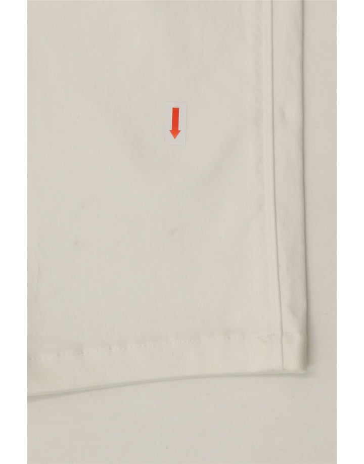 MASSIMO DUTTI Womens Slim Cropped Jeans EU 40 Medium W30 L22 White Vintage Massimo Dutti and Second-Hand Massimo Dutti from Messina Hembry 