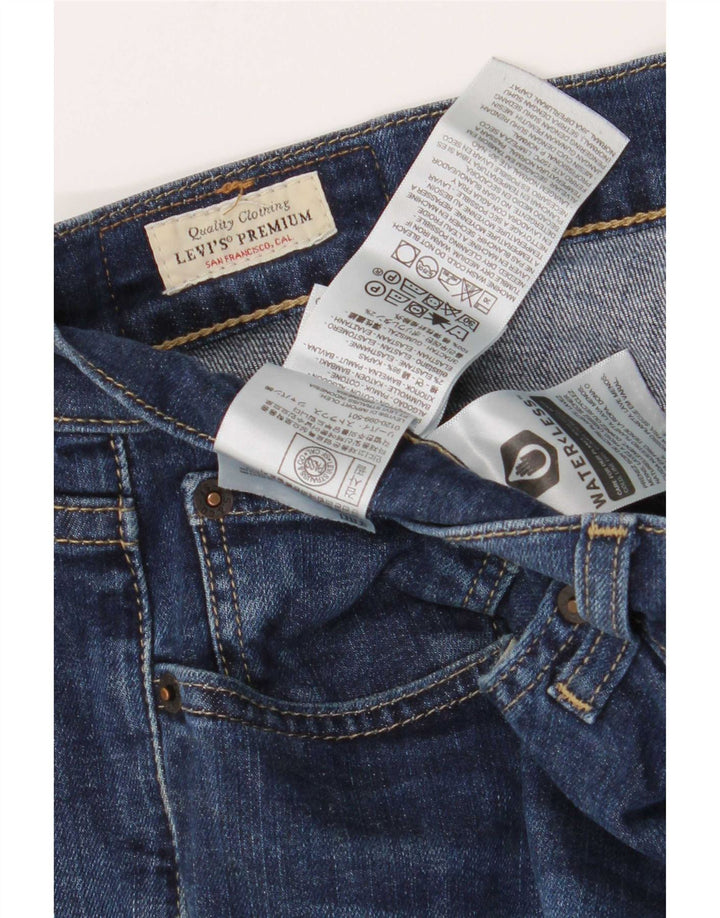 Levi's Uomo 511 Slim Jeans W32 L30 Cotone Blu