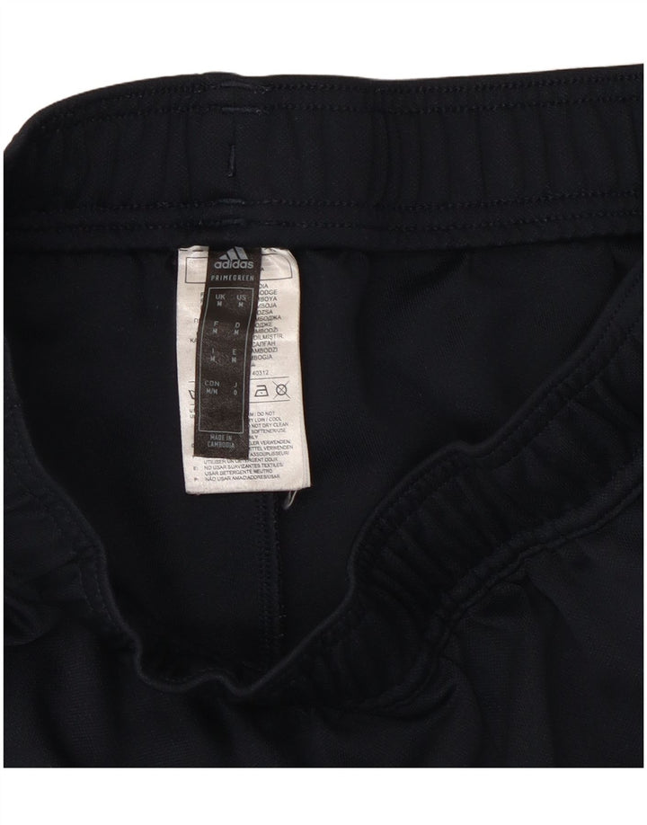 Adidas Mens Tracksuit Trousers Medium  Navy Blue Striped Polyester