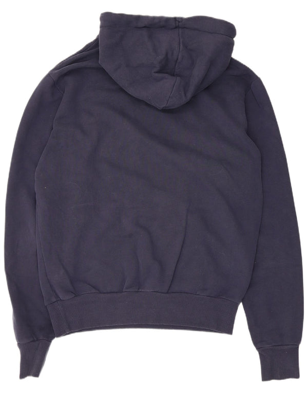 Superdry Pull à capuche graphique pour homme en coton bleu marine Large