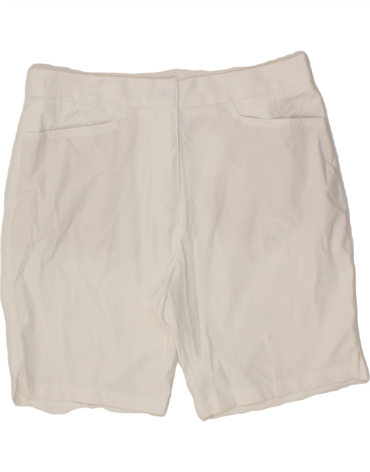 PUMA Womens Casual Shorts Large W34  White Cotton Vintage Puma and Second-Hand Puma from Messina Hembry 