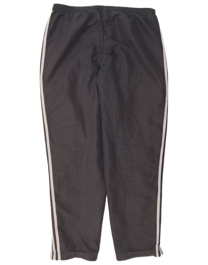 ADIDAS Mens Tracksuit Trousers Medium  Grey Polyester