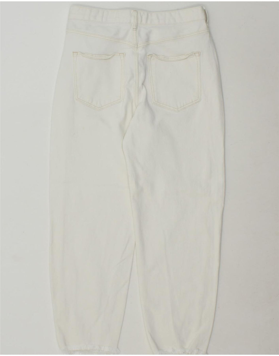 TED BAKER Womens Tapered Jeans W30 L27 White Cotton Vintage Ted Baker and Second-Hand Ted Baker from Messina Hembry 