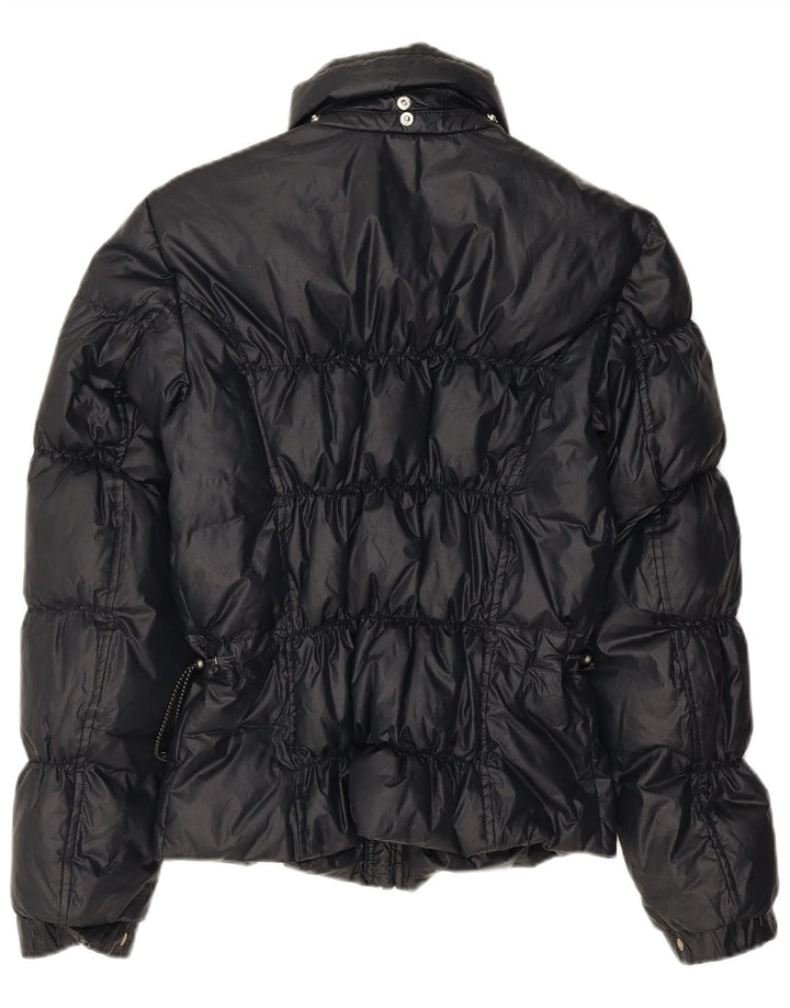 INVICTA Womens Padded Jacket UK 10 Small Navy Blue Polyamide