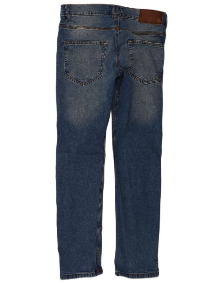 French Connection Mens Slim Jeans W30 L30 Blue Cotton