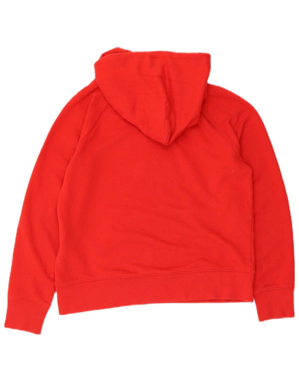 Damski sweter z kapturem Levi's UK 10 Small, czerwony, bawełniany