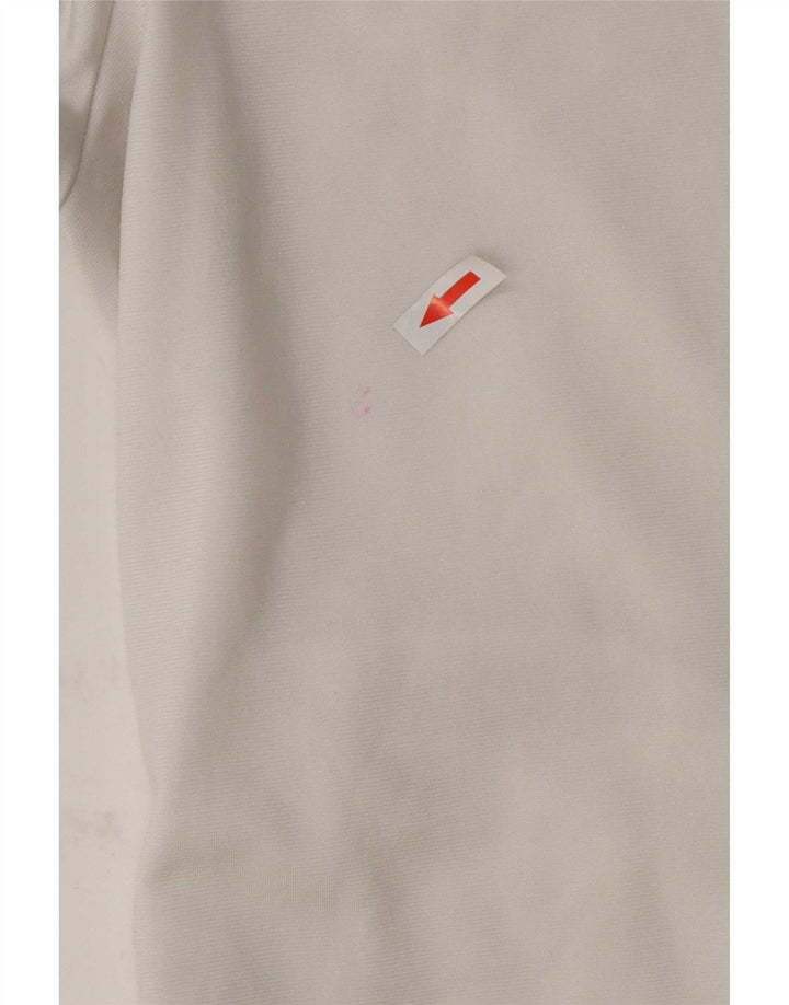 Adidas Veste de survêtement pour femme UK 16 Large Blanc Polyester