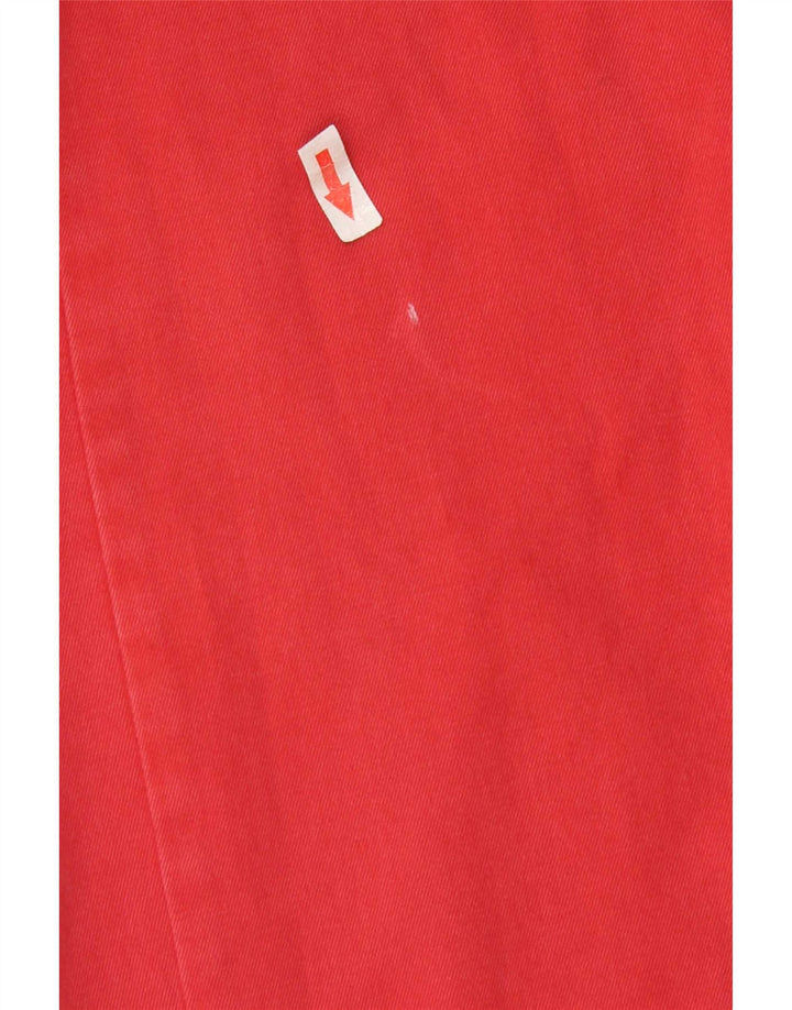 Gas Womens Straight Jeans W26 L29 Red Cotton