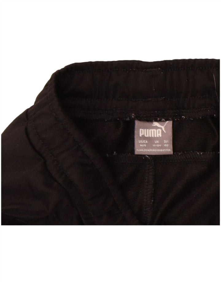 PUMA Boys Tracksuit Trousers 11-12 Years  Black
