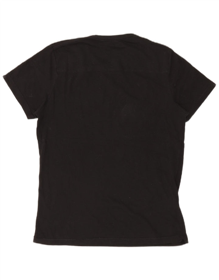 French Connection Mens T-Shirt Top Large Black
