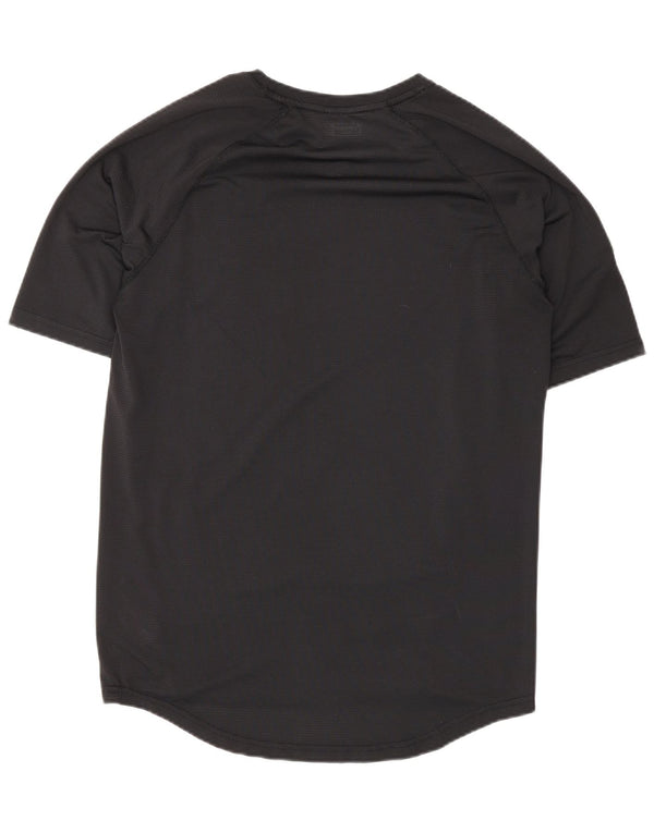 Superdry Mens Lash Graphic T-Shirt Top Small Black Polyester