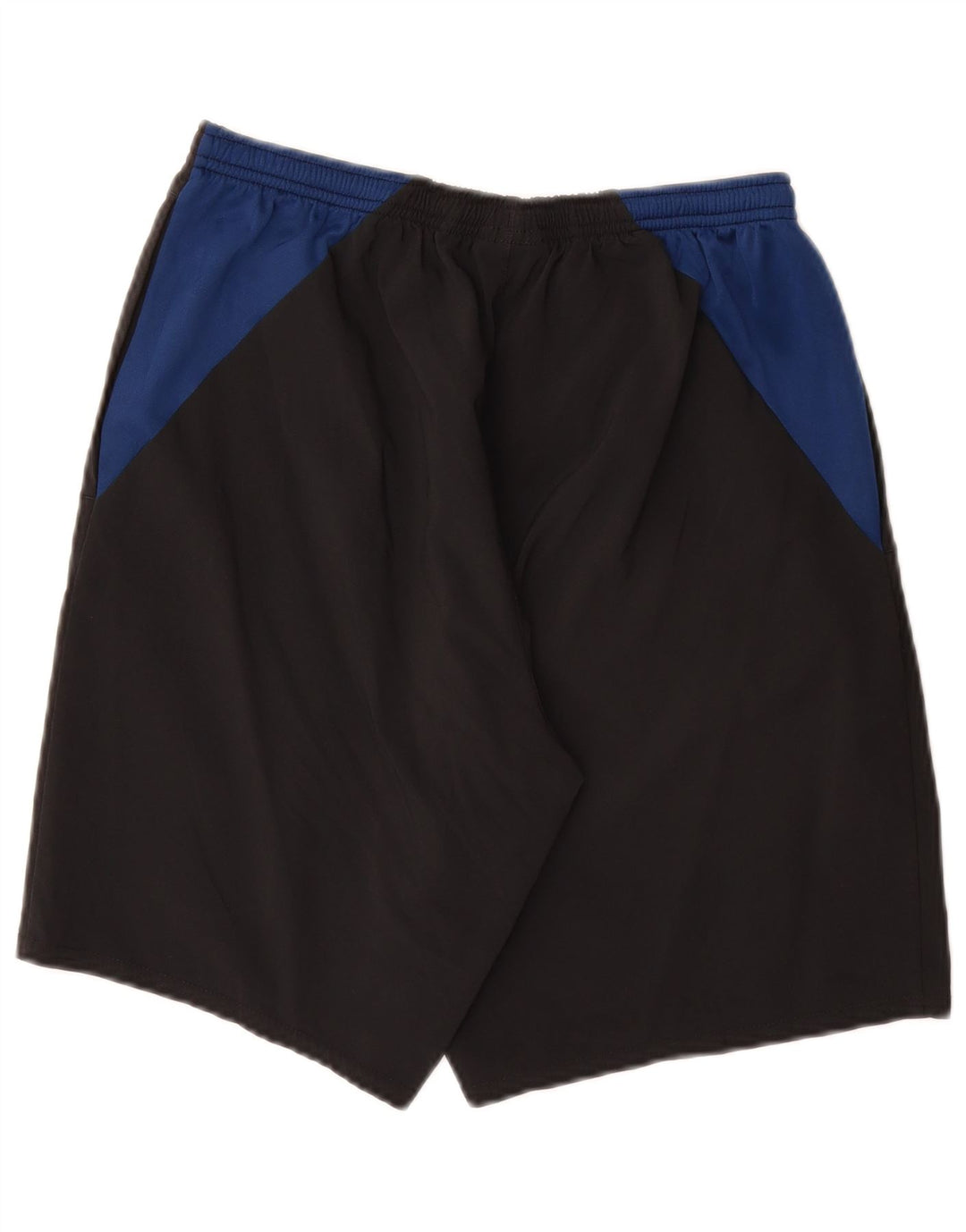 UMBRO Mens Sport Shorts Medium  Black Colourblock Polyester