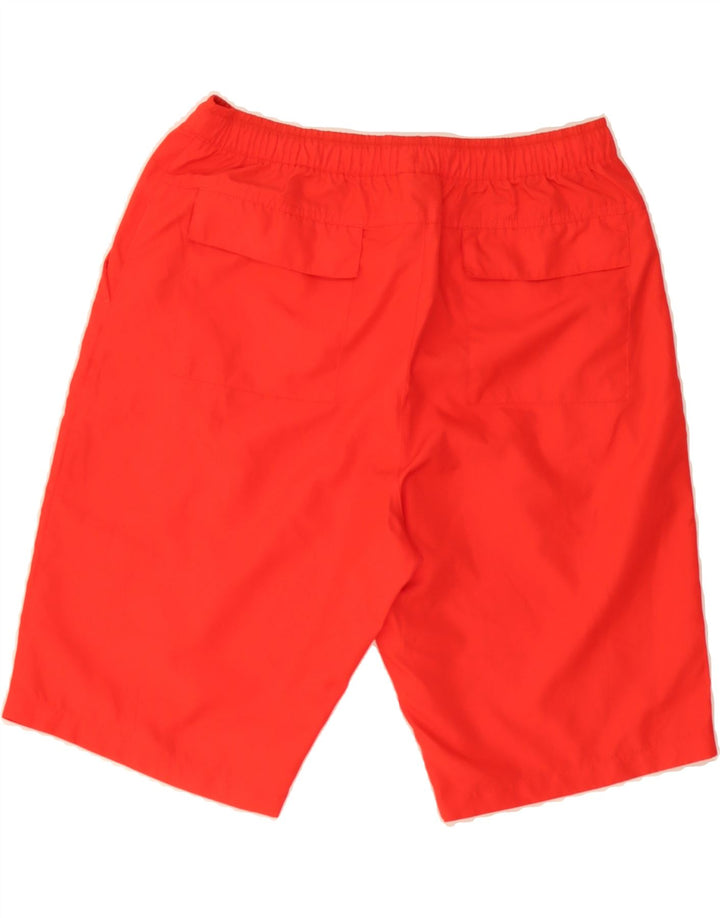 NIKE Mens Graphic Sport Shorts Medium  Red Polyester Vintage Nike and Second-Hand Nike from Messina Hembry 