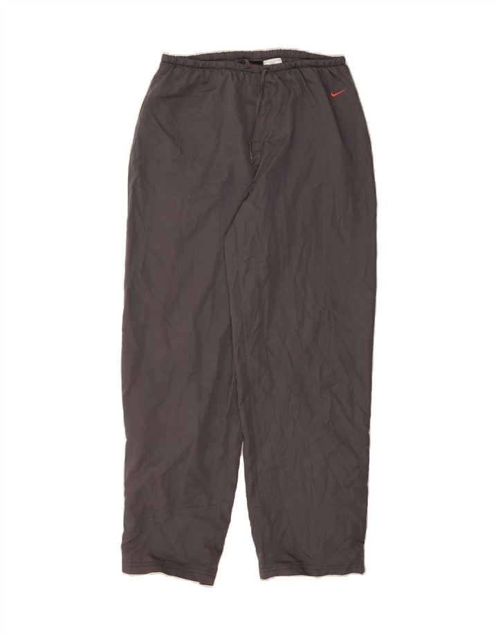 NIKE Womens Tracksuit Trousers US 8/10 Medium  Grey Polyester Vintage Nike and Second-Hand Nike from Messina Hembry 