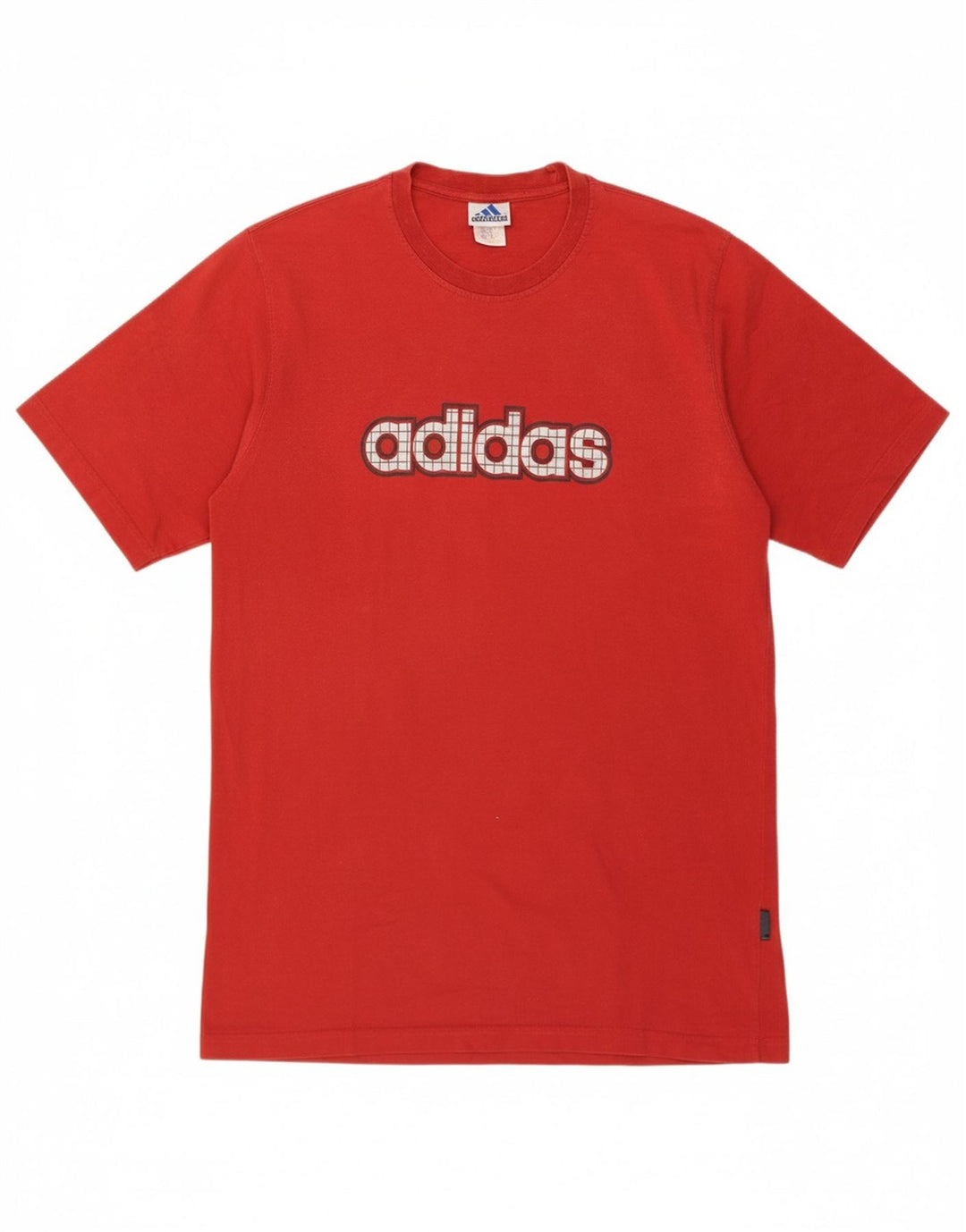 ADIDAS Mens Graphic T-Shirt Top Large Red Vintage Adidas and Second-Hand Adidas from Messina Hembry 