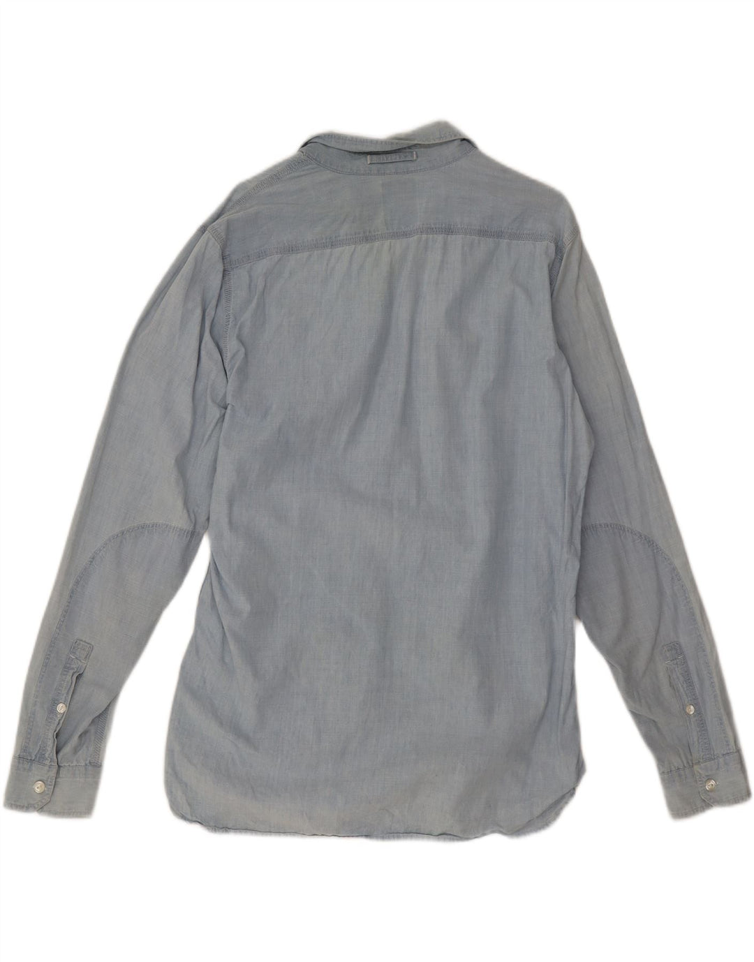 Levi's Mens Denim Shirt Large Blue Cotton