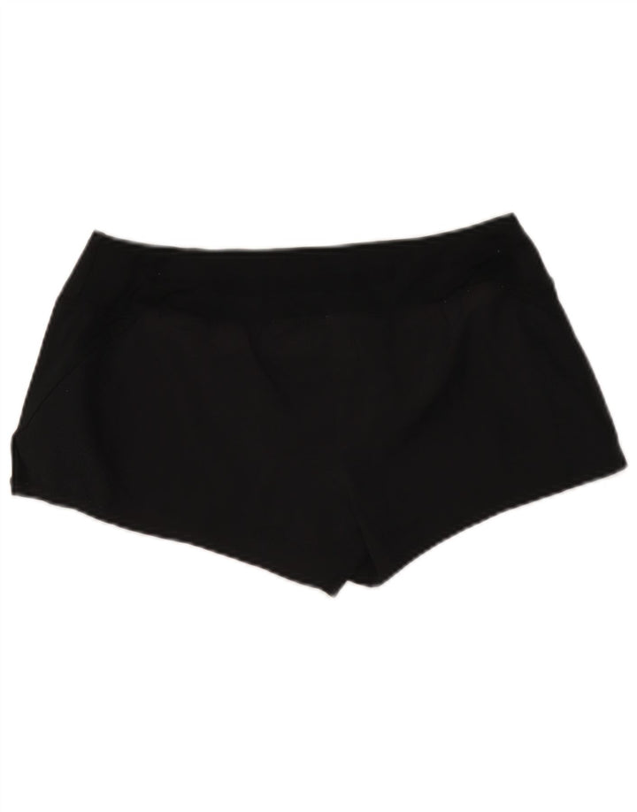 Nike Damen Dri Fit Sport Shorts UK 14 Medium Schwarz Polyester