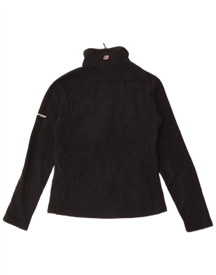 Berghaus Fleecejakke til kvinder UK 8 Lille sort polyester