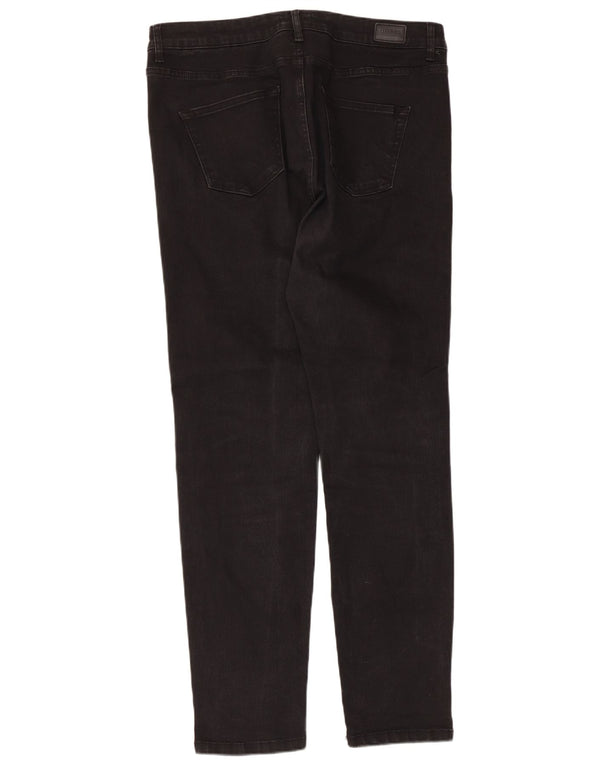Jeans slim da donna Hobbs UK 16 grandi W36 L30 cotone nero