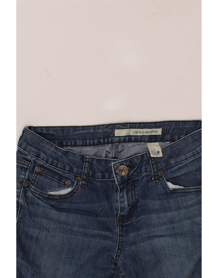 DKNY Womens Straight Jeans US 8 Medium W30 L31 Blue Cotton Vintage Dkny and Second-Hand Dkny from Messina Hembry 