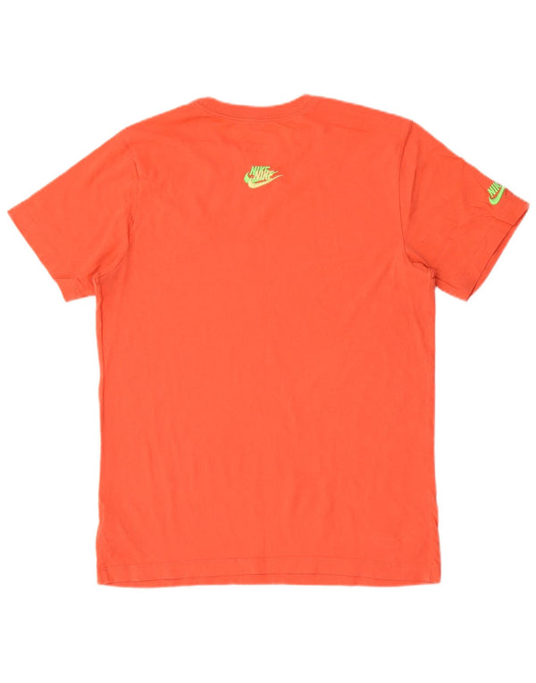 T-shirt grafica da uomo Nike Top Small in cotone rosa sportivo