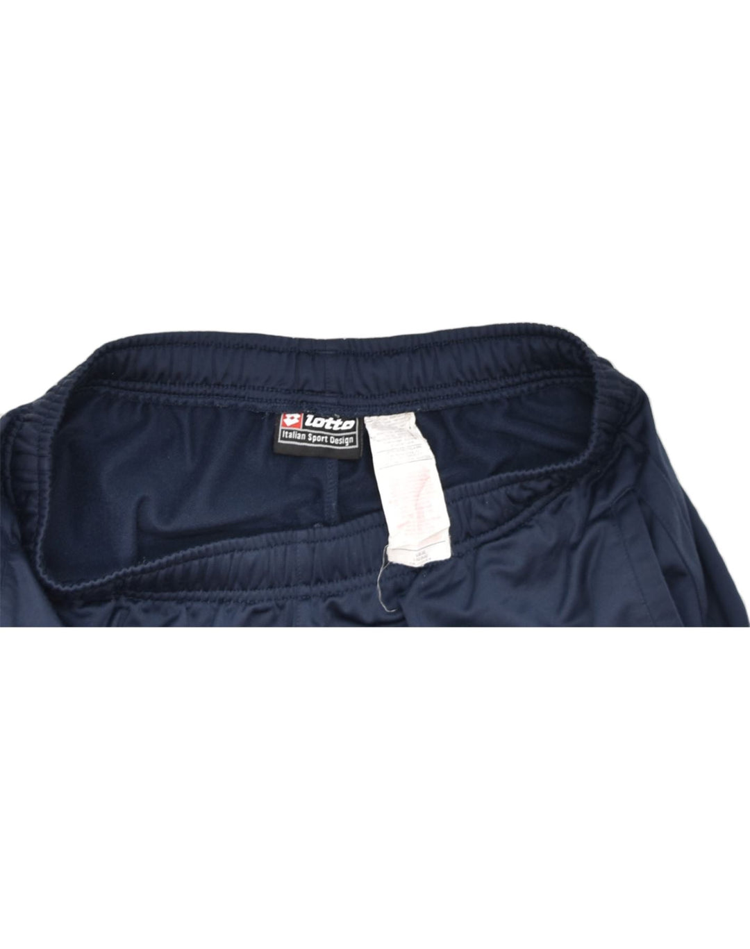 LOTTO Womens Tracksuit Trousers XL Navy Blue Polyester | Vintage | Thrift | Second-Hand | Used Clothing | Messina Hembry 