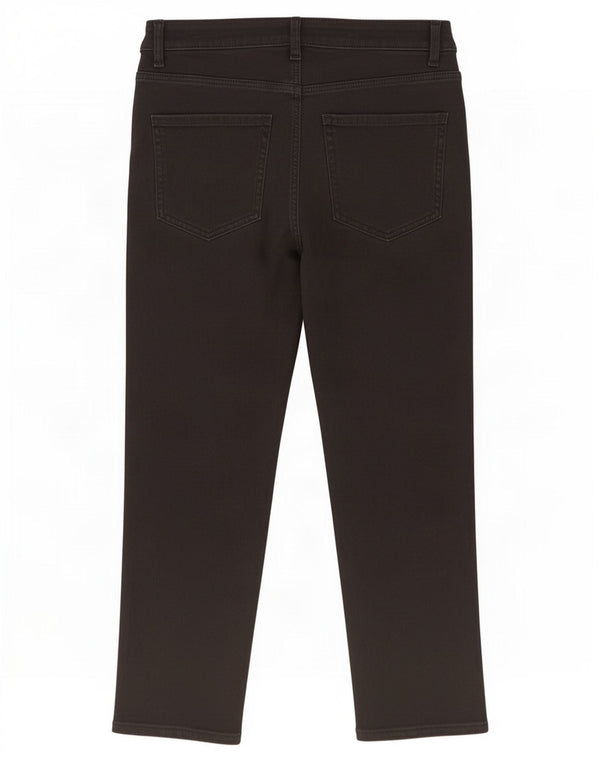 Marks & Spencer Γυναικεία Capri Skinny Jeans UK 12 Medium W30 L21 Black Cotton