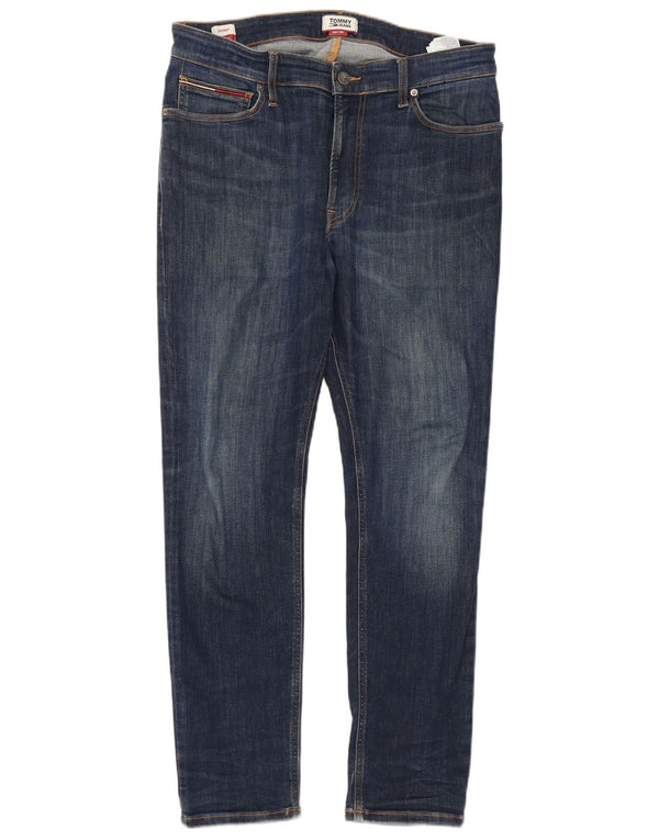 Tommy Hilfiger Herren Ryan Skinny Jeans W34 L30 Marineblau Baumwolle