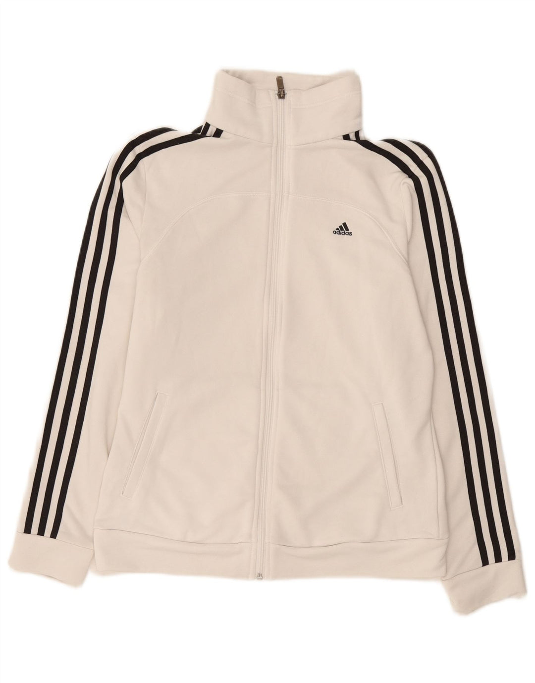 Adidas Dame Climalite Træningsdragt Topjakke UK 12/14 Medium White