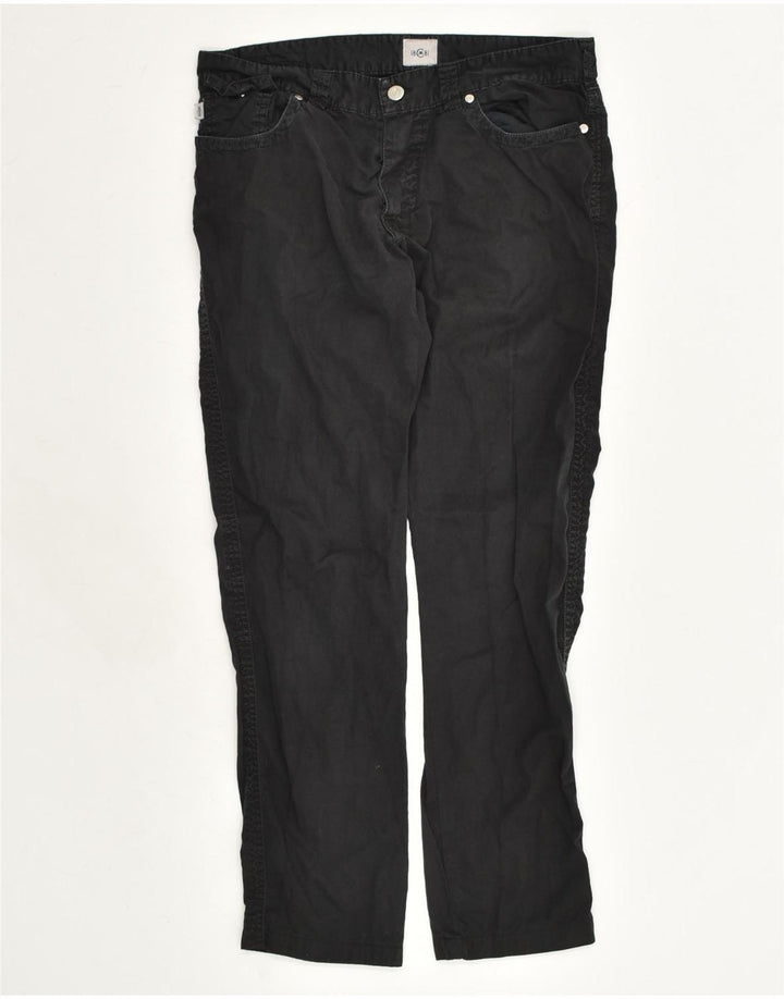 CERRUTI 1881 Womens Slim Casual Trousers W34 L28 Black | Vintage Cerruti 1881 | Thrift | Second-Hand Cerruti 1881 | Used Clothing | Messina Hembry 