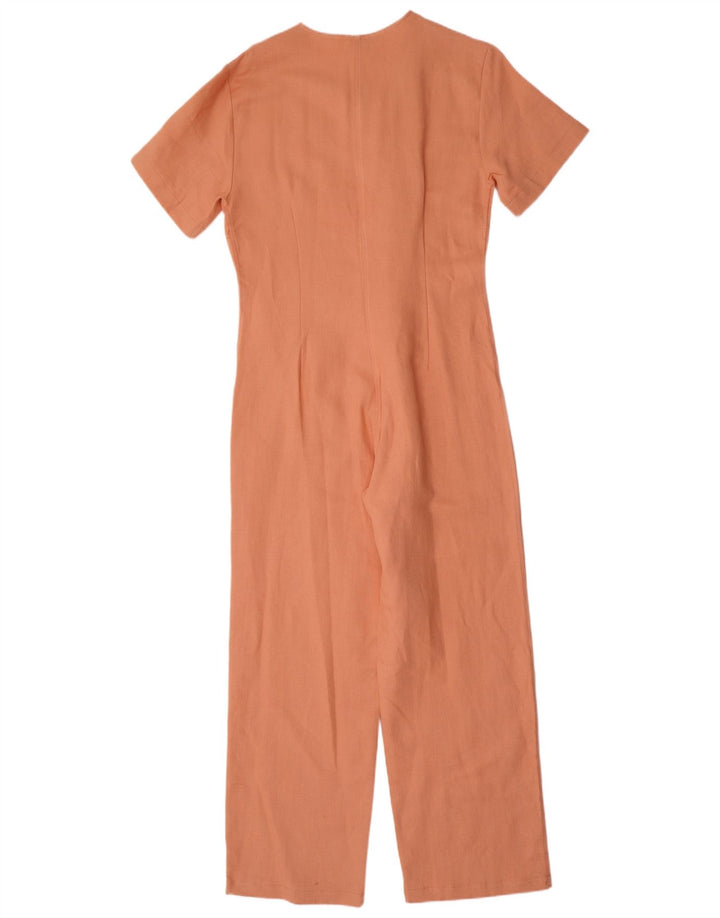Tuta da donna vintage UK 10 piccola arancione