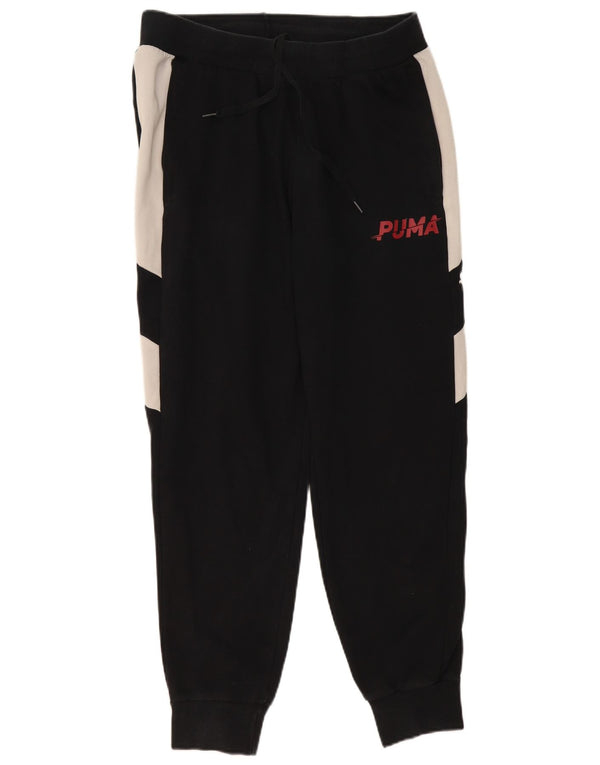 Pantaloni da tuta da uomo Puma Joggers Large Nero Colourblock Cotton