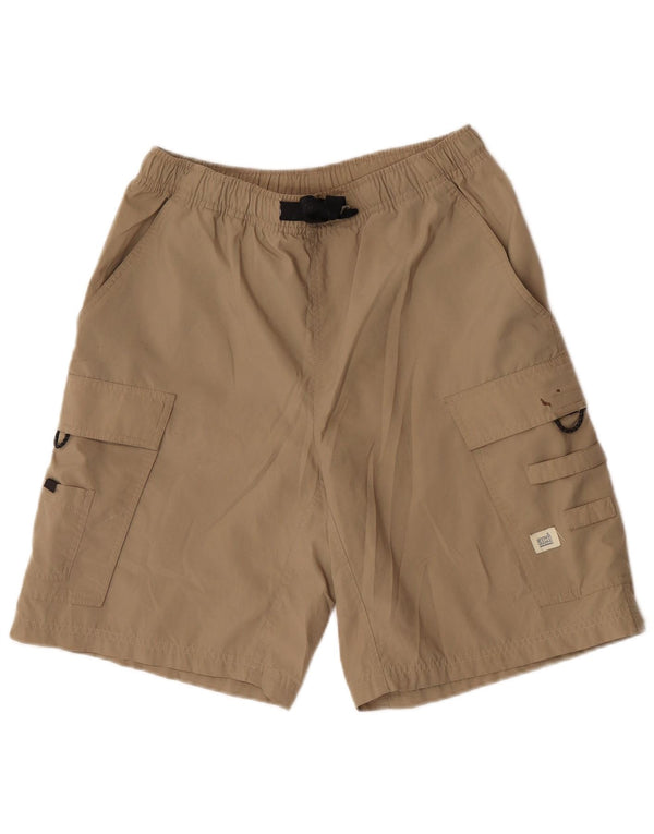 Nike Pantalones cortos cargo para hombre UK 36/38 Small W29 Beige Poliéster