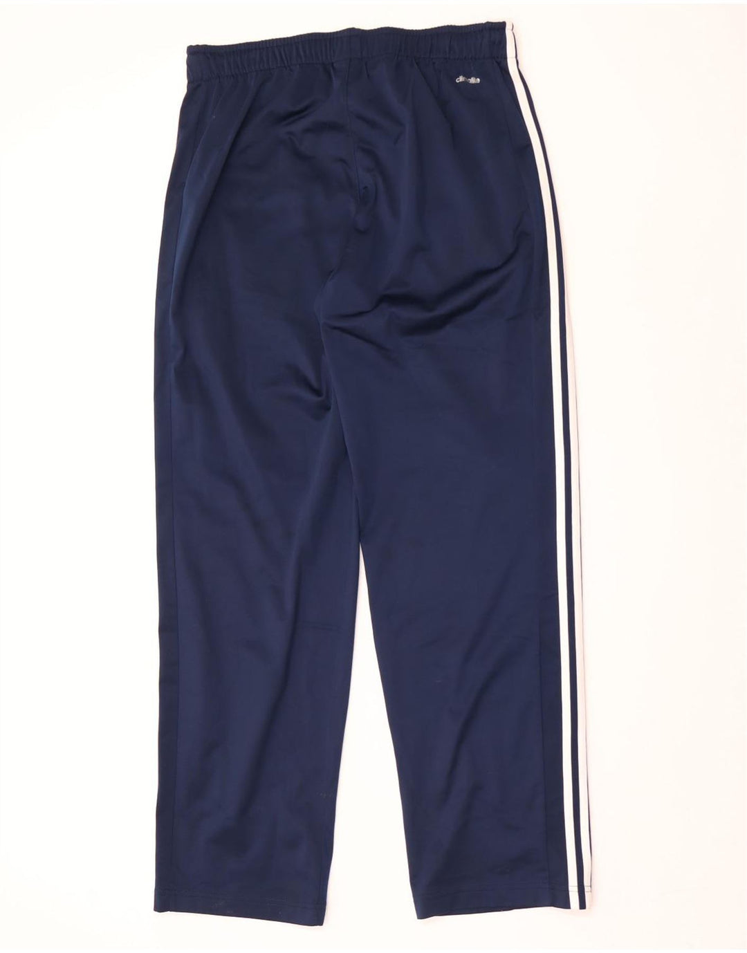 Adidas Mens Climalite Tracksuit Trousers Large Navy Blue Polyester