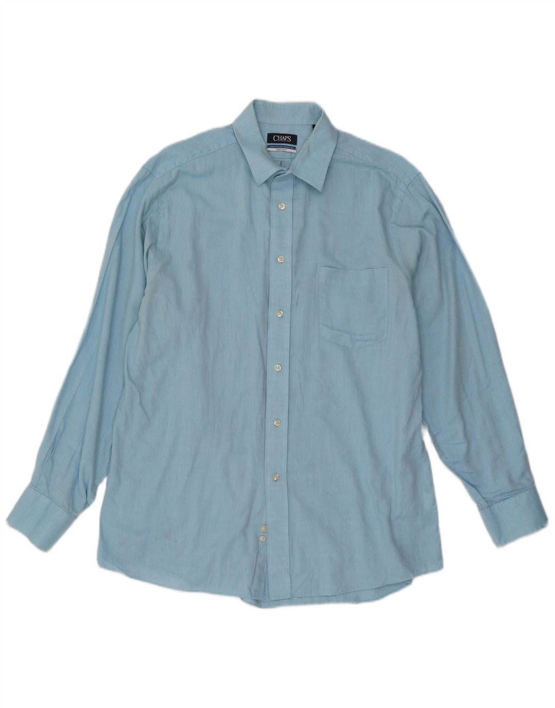 Chaps Camisa de ajuste regular para hombre talla 16 1/2 grande azul