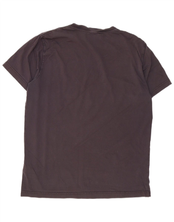 Diesel Mens T-Shirt Top XL Brown Cotton