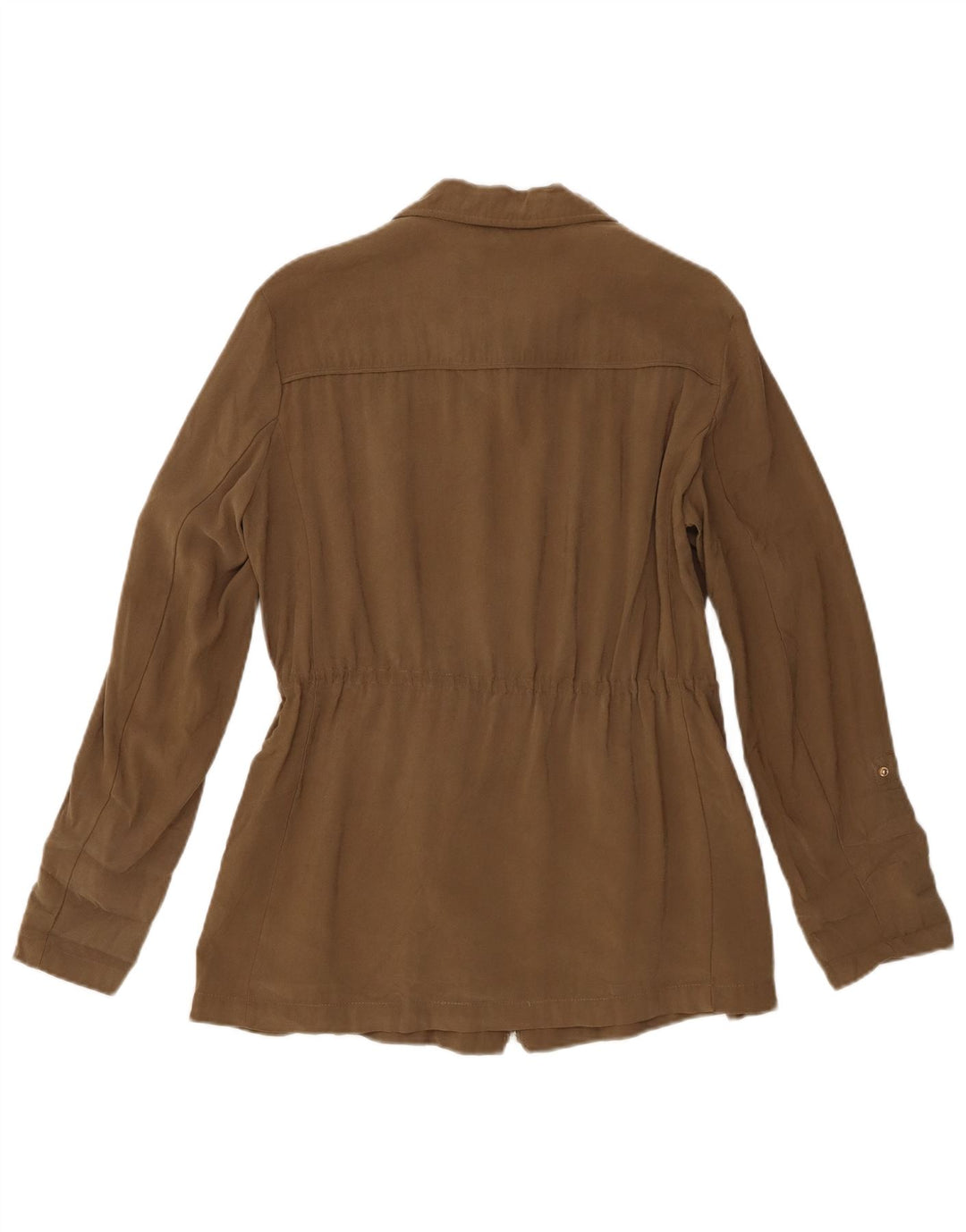 Zara Chaqueta Bomber Mujer UK 40 Viscosa Caqui Mediana