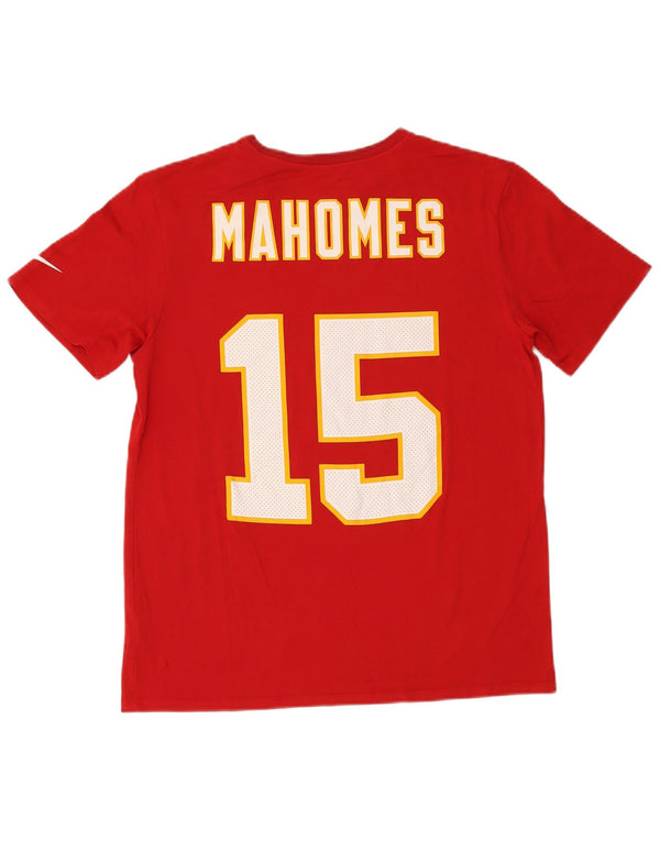 Nike Kansas City Chiefs - Camiseta gráfica para hombre, talla grande, algodón rojo