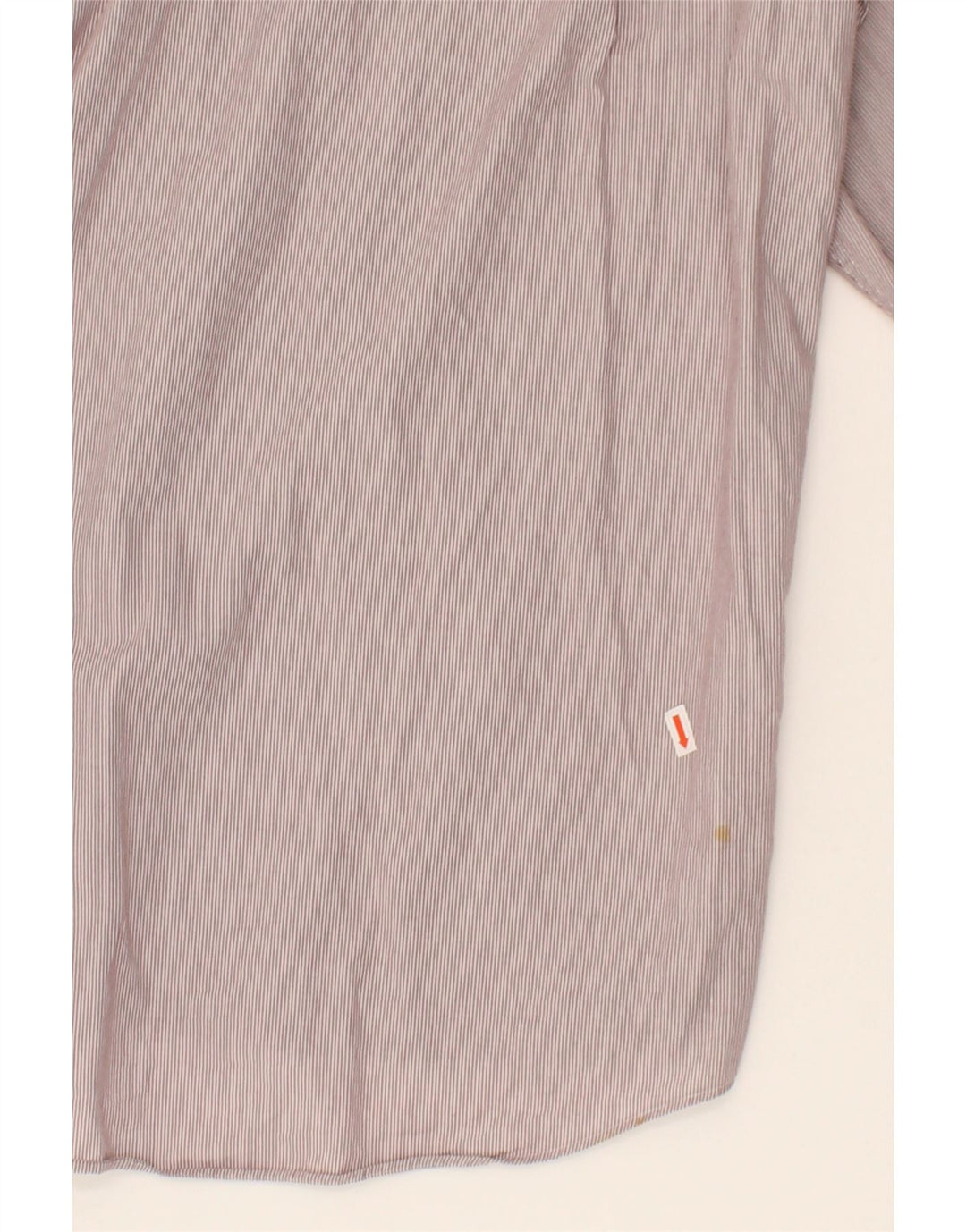 LACOSTE Mens Shirt Size 39 Medium Pink Pinstripe Cotton Vintage Lacoste and Second-Hand Lacoste from Messina Hembry 