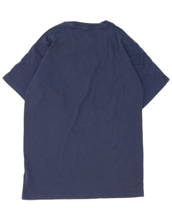Adidas T-Shirt Homme Top Bleu Marine Moyen Coton