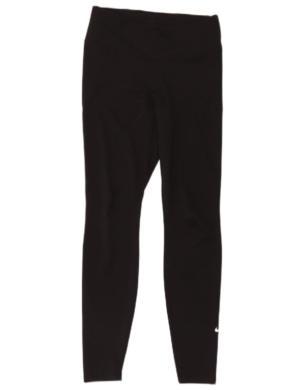Leggings Nike Dri Fit da donna UK 14 medio nero poliestere