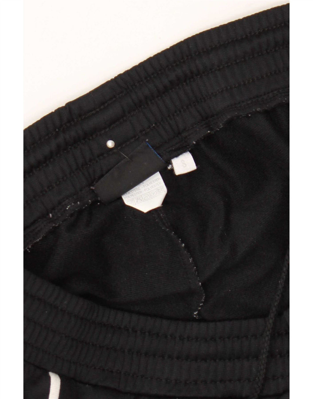 Pantaloni da tuta da uomo Asics Joggers piccoli in poliestere nero