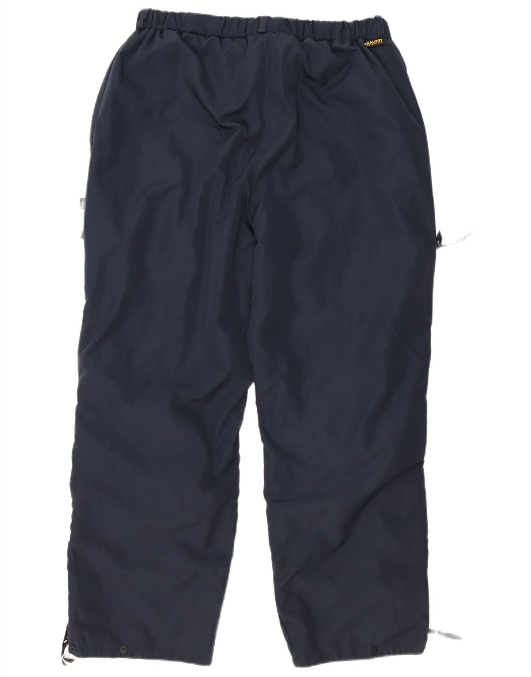 Vintage Mens Tracksuit Trousers XL  Navy Blue Polyester