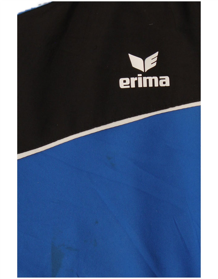 ERIMA Mens Tracksuit Top Jacket Large Blue Colourblock Polyester
