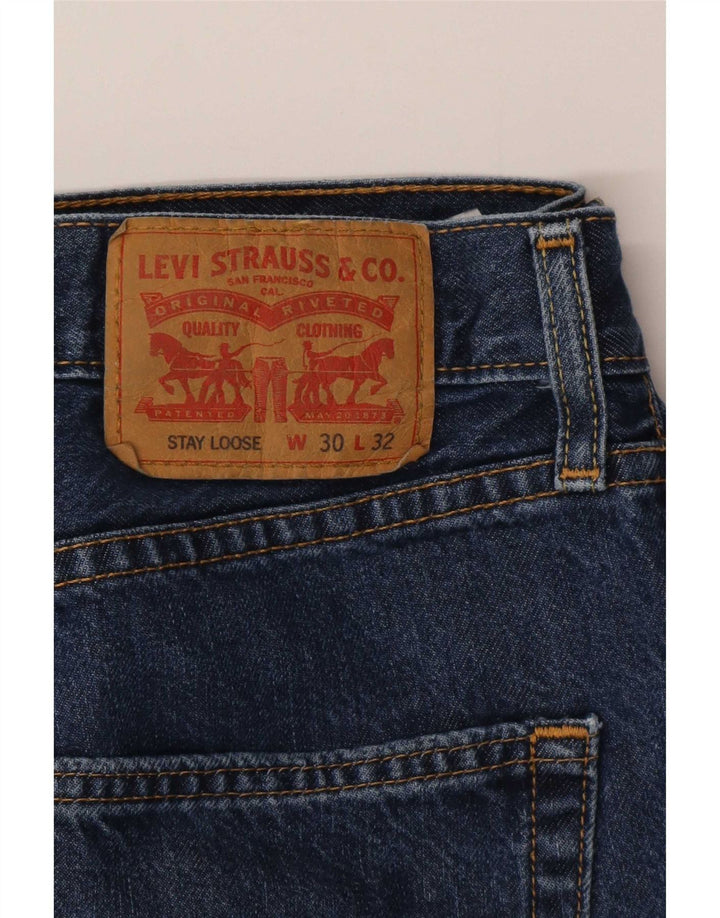 Levi's Jeans Sueltos Para Hombre W30 L32 Algodón Azul