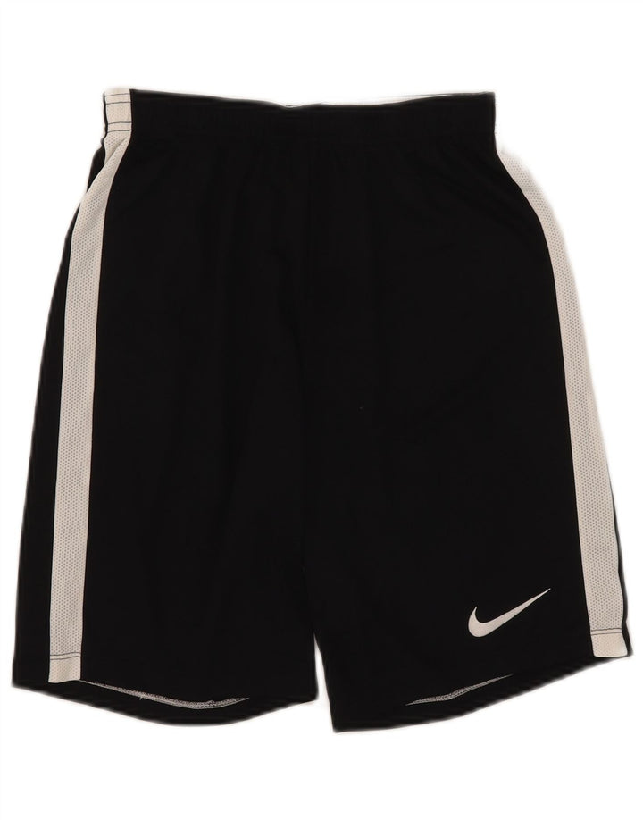 Nike Herren Dri Fit Sportshorts, Größe S, Schwarz, Farbblock-Polyester