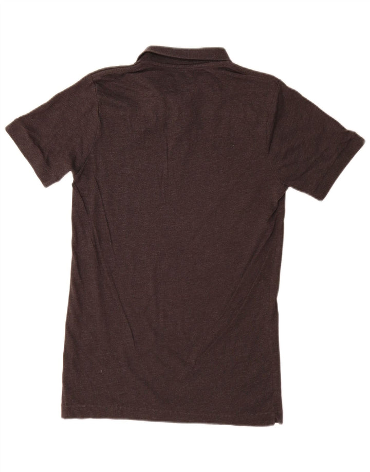Polo da uomo French Connection piccola in cotone grigio