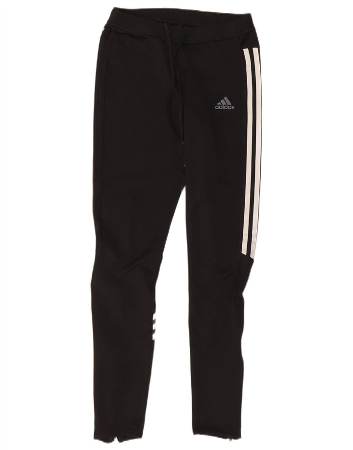 Adidas Womens Aeroready Leggings UK 12 Medium Black Polyester