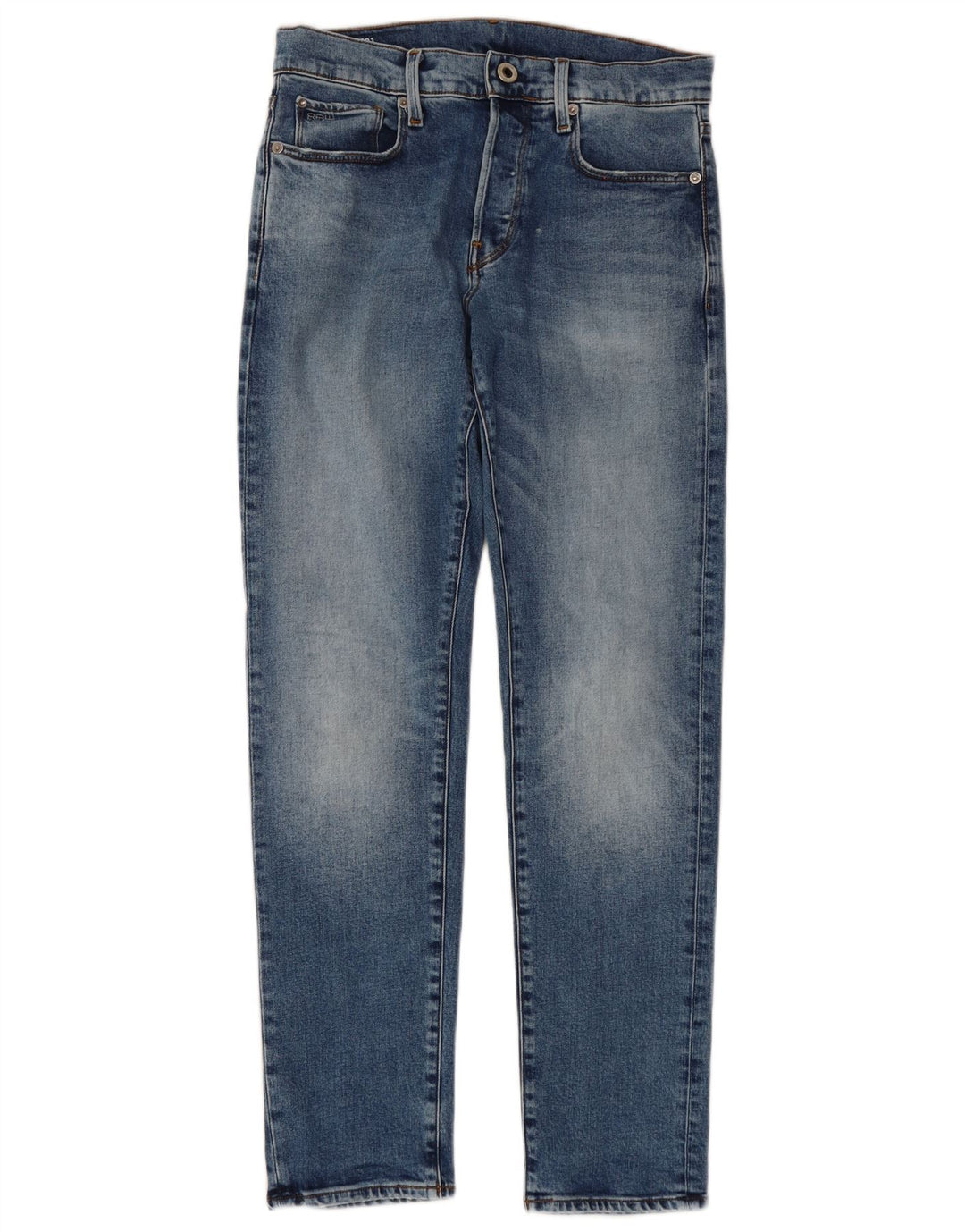 G-Star Mens Slim Jeans W29 L32 Blue Cotton